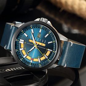 Ανδρικό Ρολόι CURREN 8307- Curren Analog Leather Band Watch for Men